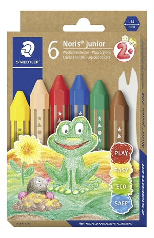 Staedtler Wax Colors Noris Junior set (6)